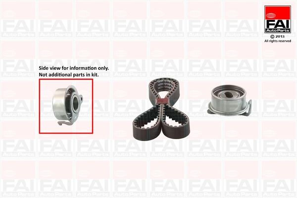 FAI AUTOPARTS Комплект ремня ГРМ TBK195